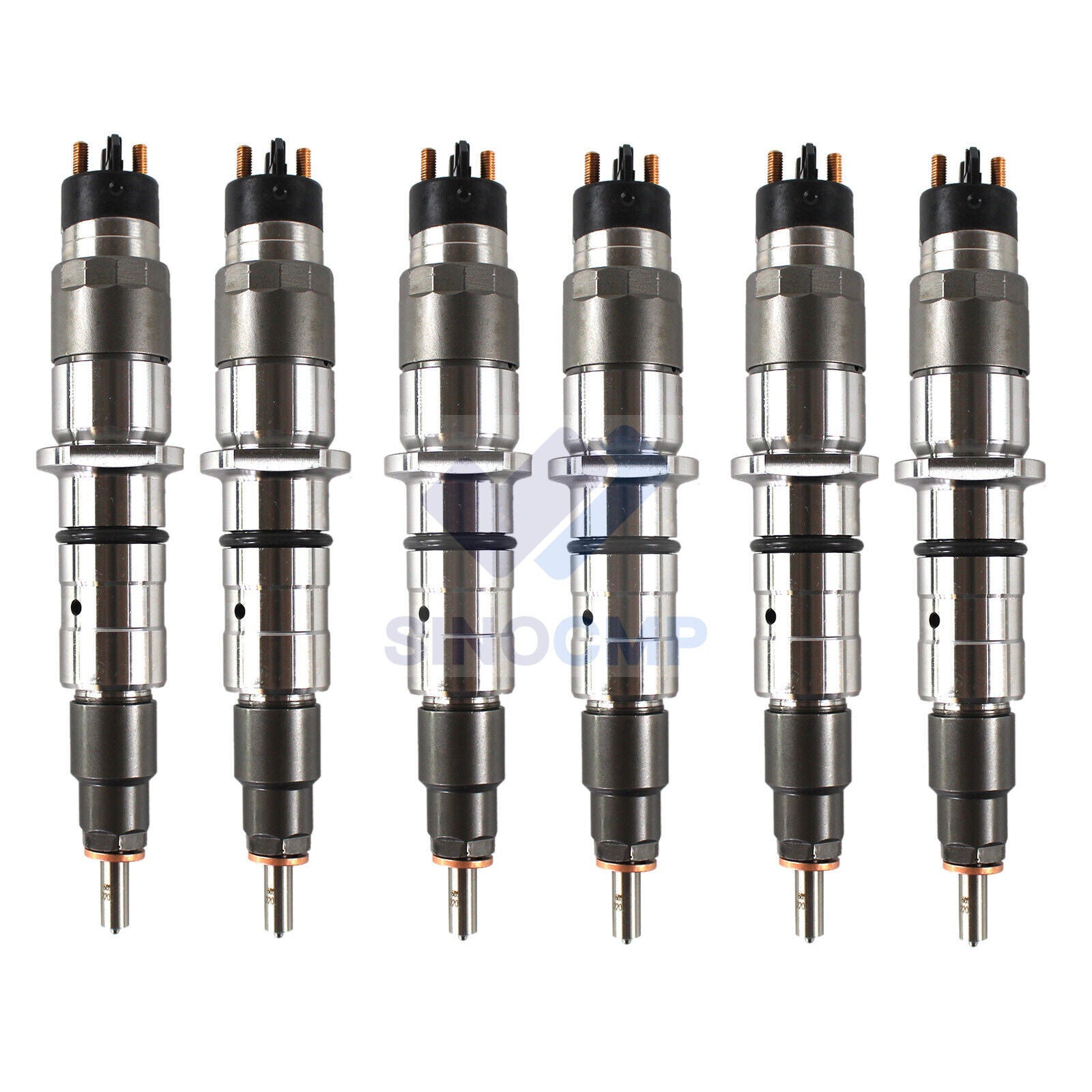 6PCS Diesel Fuel Injector 3976372 For QSB5.9 QSB6.7 QSB8.9 Engine