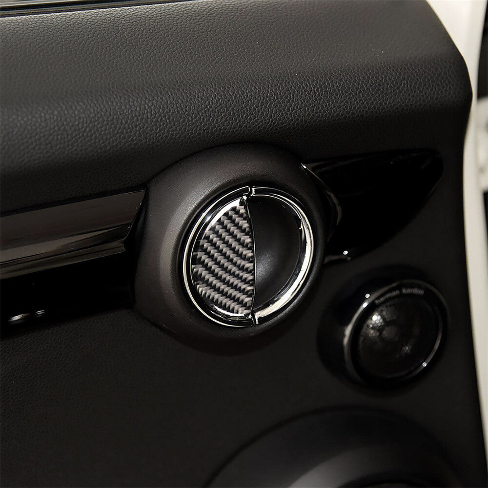 Carbon Fiber Interior Door Handle Cover for BMW for Mini Cooper R55 R56 R60 R61 F55