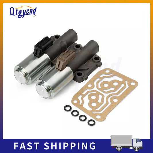Dual linear solenoid valve 28260-PRP-014 for transmissions suitable for Honda Accord, CRV, and for Acura TSX.