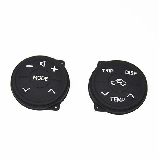 Steering Wheel Control Rubber Button Cushion for Toyota Prius XW30 MK3 2009-2018