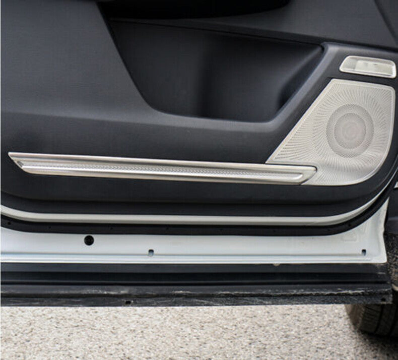 for Honda CR-V 2023-2024 Silver Steel Inner Door Panel Strip Molding Cover Trim