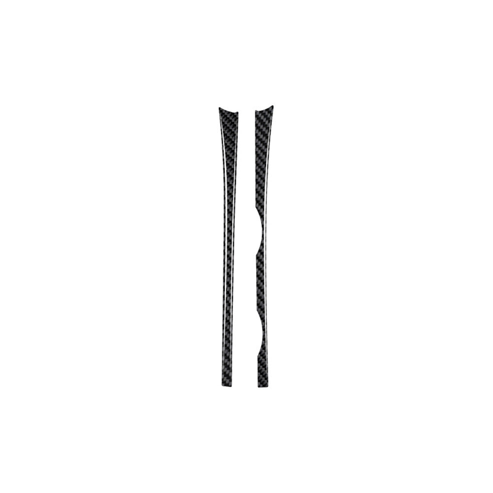 Carbon Fiber Side Gear Shifter Panel Trims for Subaru Outback Legacy 2015-2017