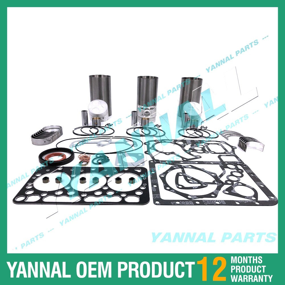 J313 Overhaul and Reconstruction Kit with Shims and Bearings for Kubota Diesel Engines