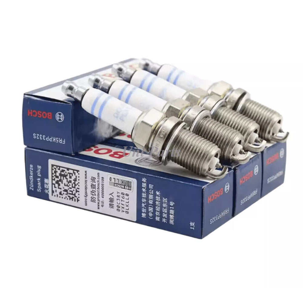 06H905611 4 Equipment Manufacturer  Spark Plugs for Audi Q5, A4, for Volkswagen for Jetta , for Golf GTI 1.8T, and 2.0T