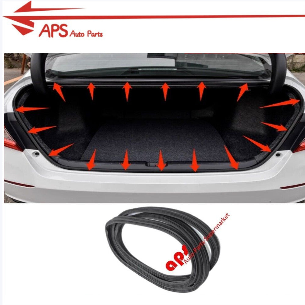 Weatherstrip trunk lid rubber seal fits 2003-2005 for Honda Accord.