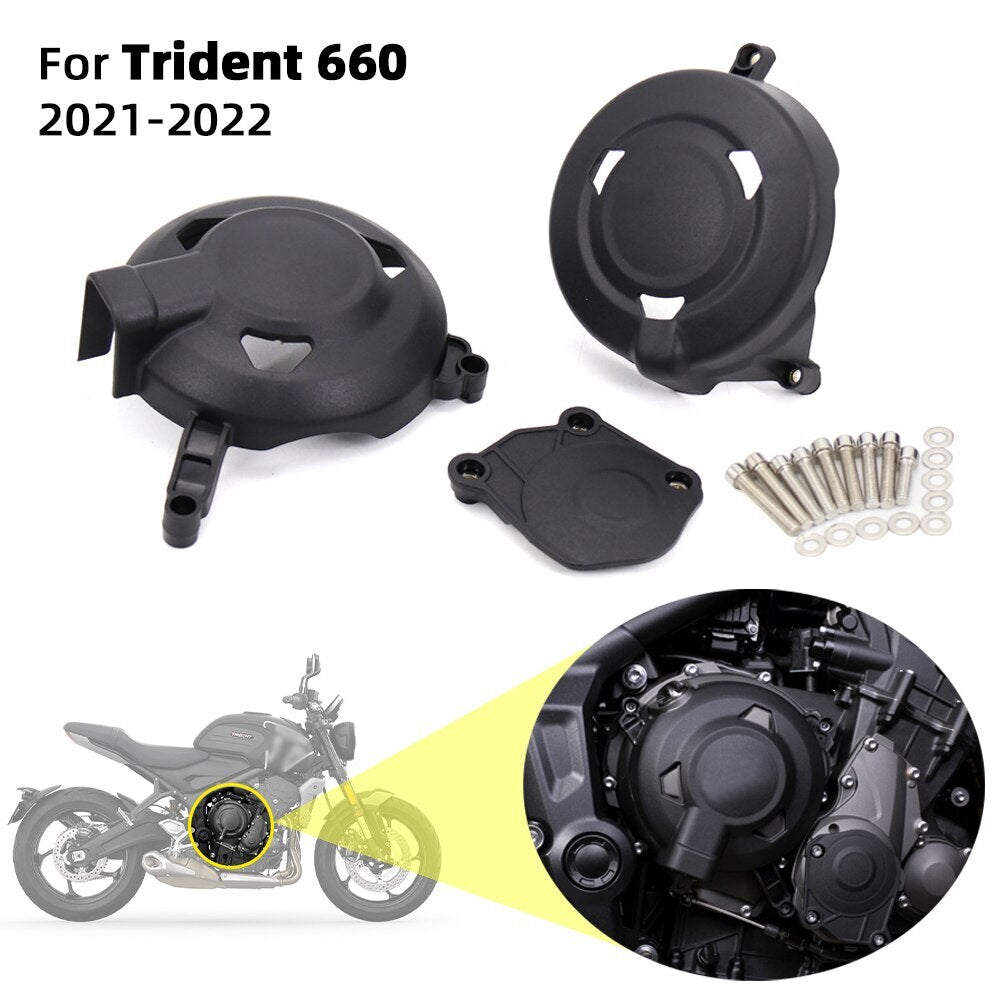 for Triumph Trident 660 21-22 Tiger Sport 660 2022 Engine Cover Protection Case