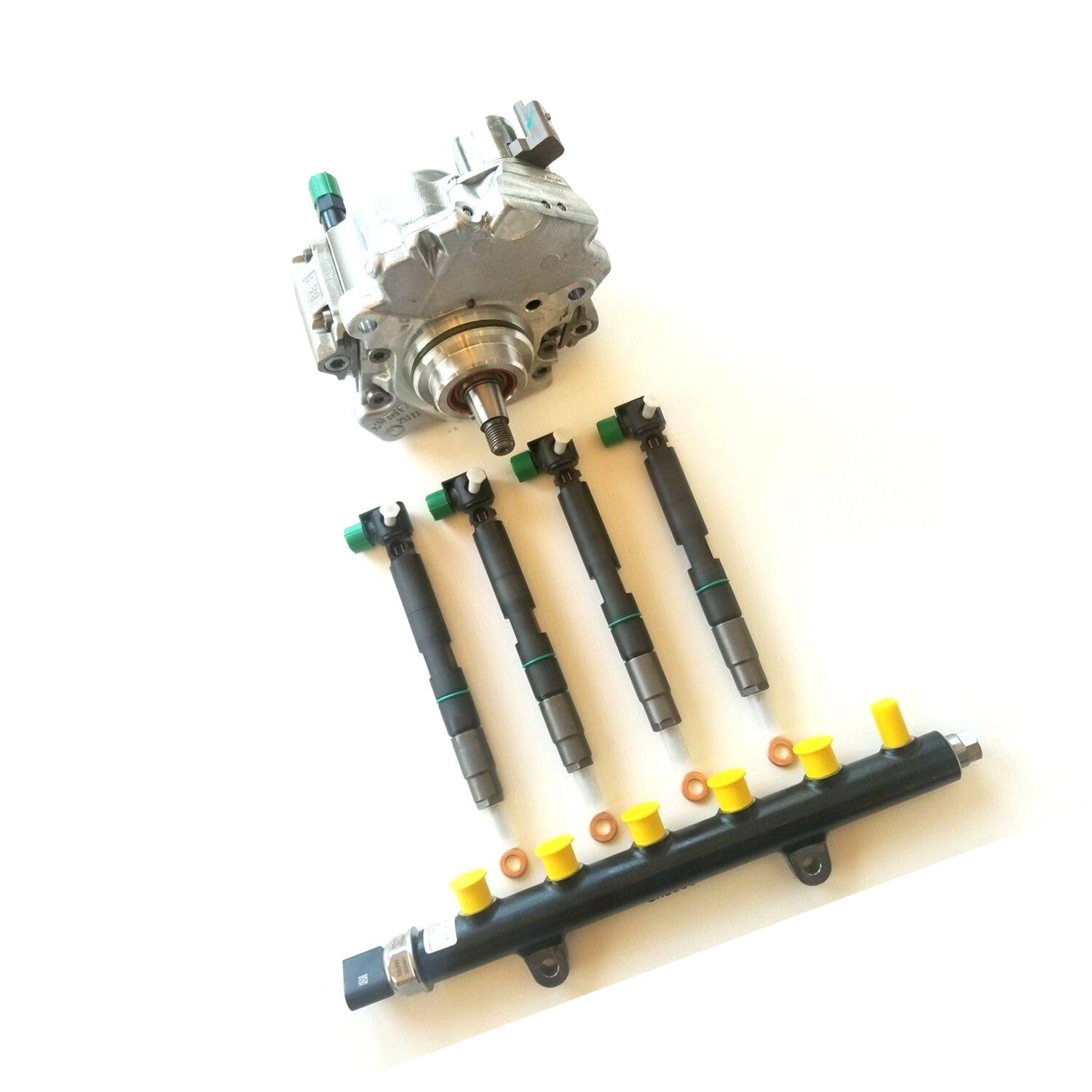 Fuel System Kit Injectors Injection Pump Common Rail For Bobcat Doosan D34
