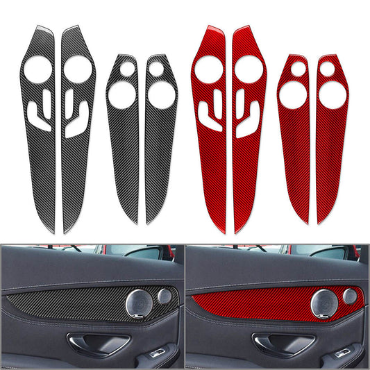 Interior Door Panel Cover Trim for Benz C Class W205 2014-2021 GLC Class X253