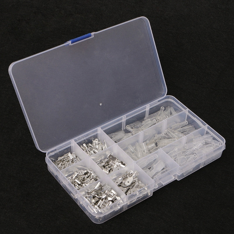 Car Truck 270x 2.8mm 4.8mm 6.3mm Male+Female Wire Spade Crimp Terminal Connector