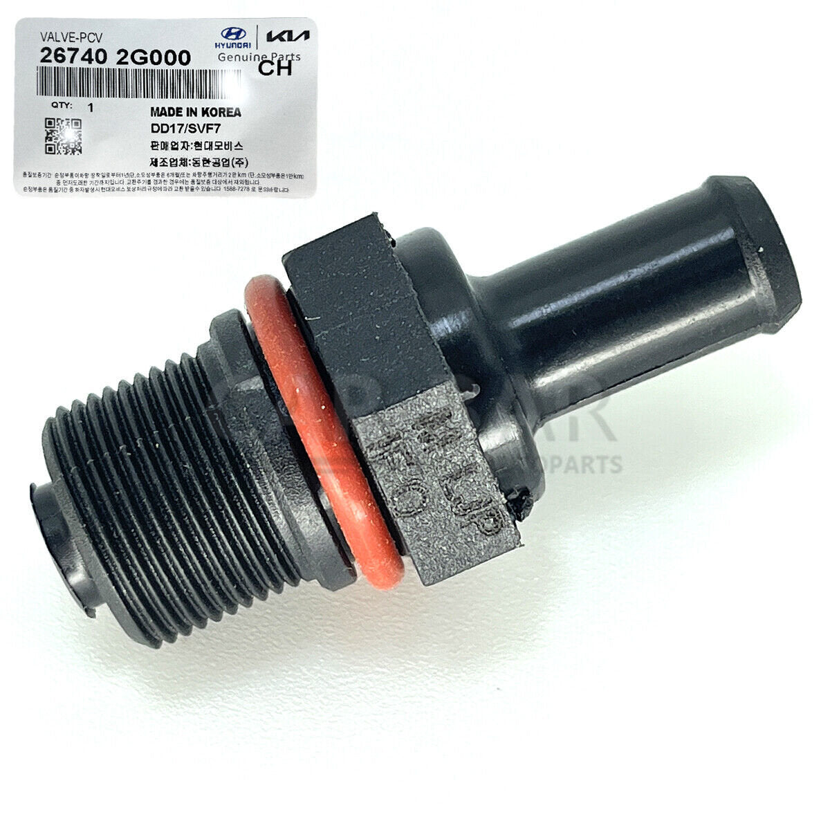 PCV valve is suitable for Hyundai for Kia for Elantra Sonata Optima Sorento Forte for Tucson 26740-2G000
