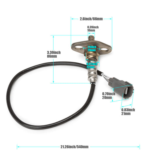 New 234-4306 for Toyota Venza Matrix for Pontiac Vibe 2009-15 3.5L Oxygen O2 Sensor