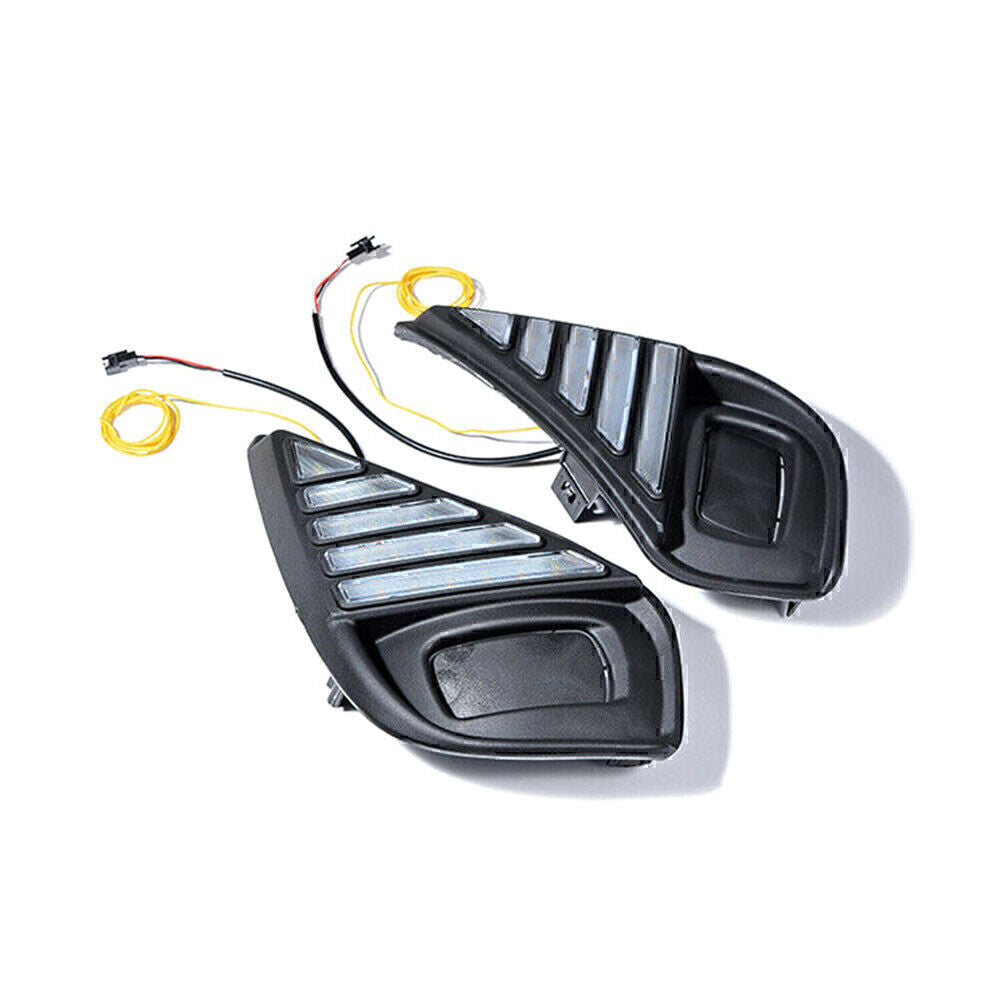 LED Daytime Running Light DRL Turn Signal Fog Lamp For 20-21 for Toyota Highlander