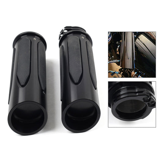 1 Handlebar Hand Grips for Harley Touring Electra Glide Dyna Softail