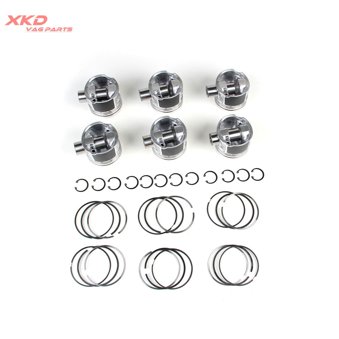 3.0TDI Piston Ring Assembly Fit for VW Touareg for Audi for A4 for A5 for A6 Q5 CRCA CRCD CAMA