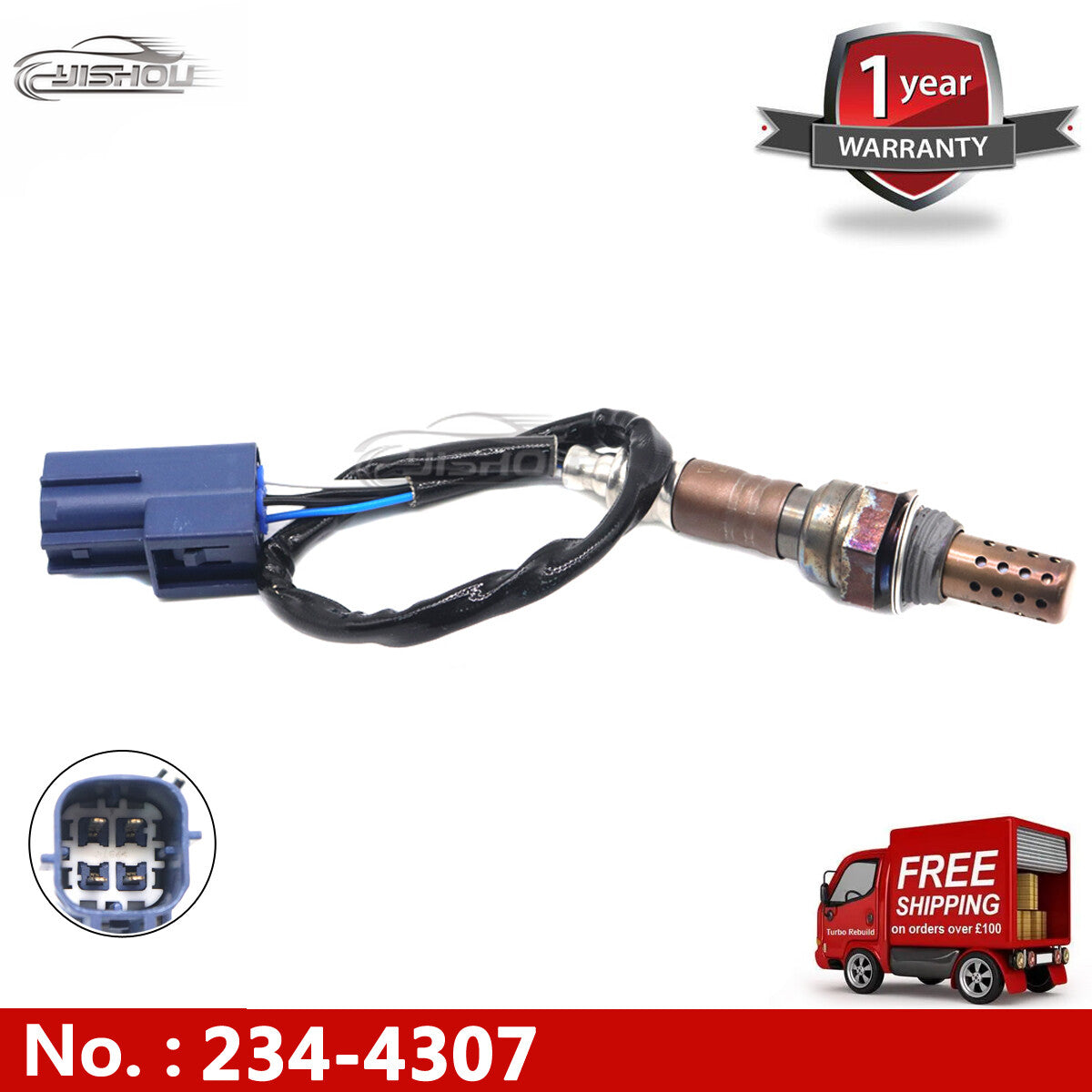Oxygen sensor 234-4307 is suitable for INFINITI FX35, FX45, G35, for Nissan 350Z, and ALTIMA 226A0-AM601.