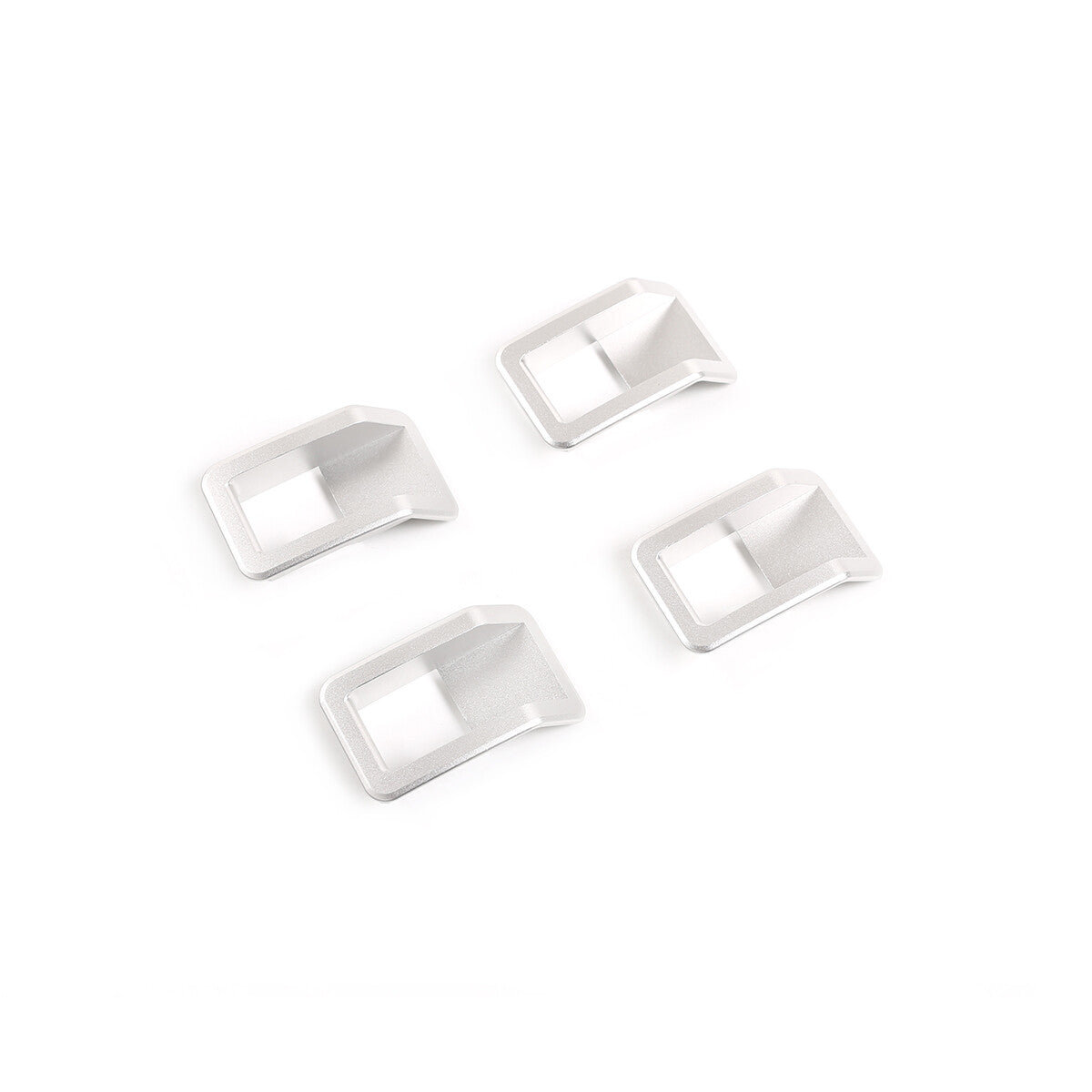 4-Piece Alloy Door Handle Bolt Locking Pin Trim for Land Rover for Defender 110 (2004-19)