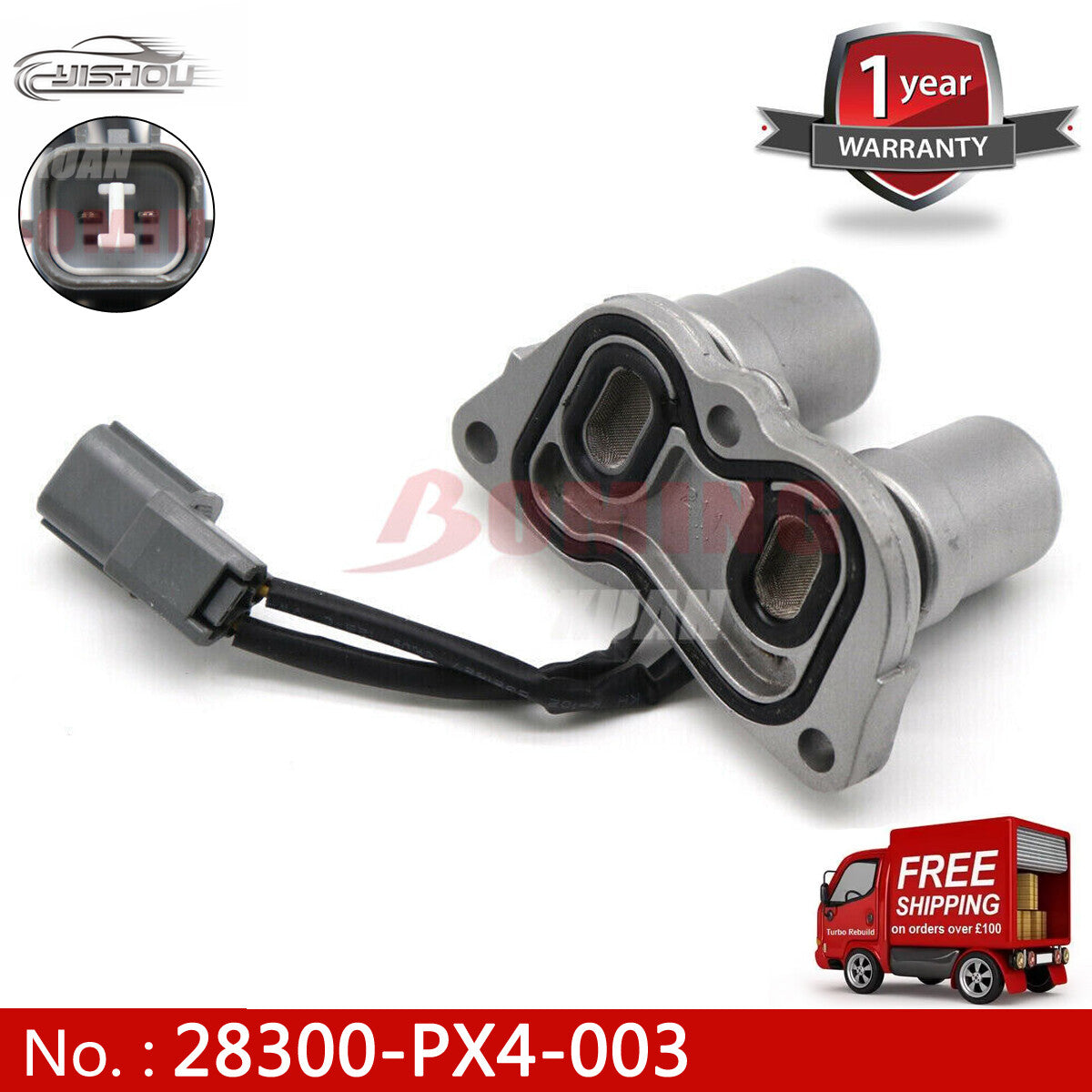 28300-PX4-003 is a transmission locking solenoid valve for the for Honda Accord Odyssey Prelude.