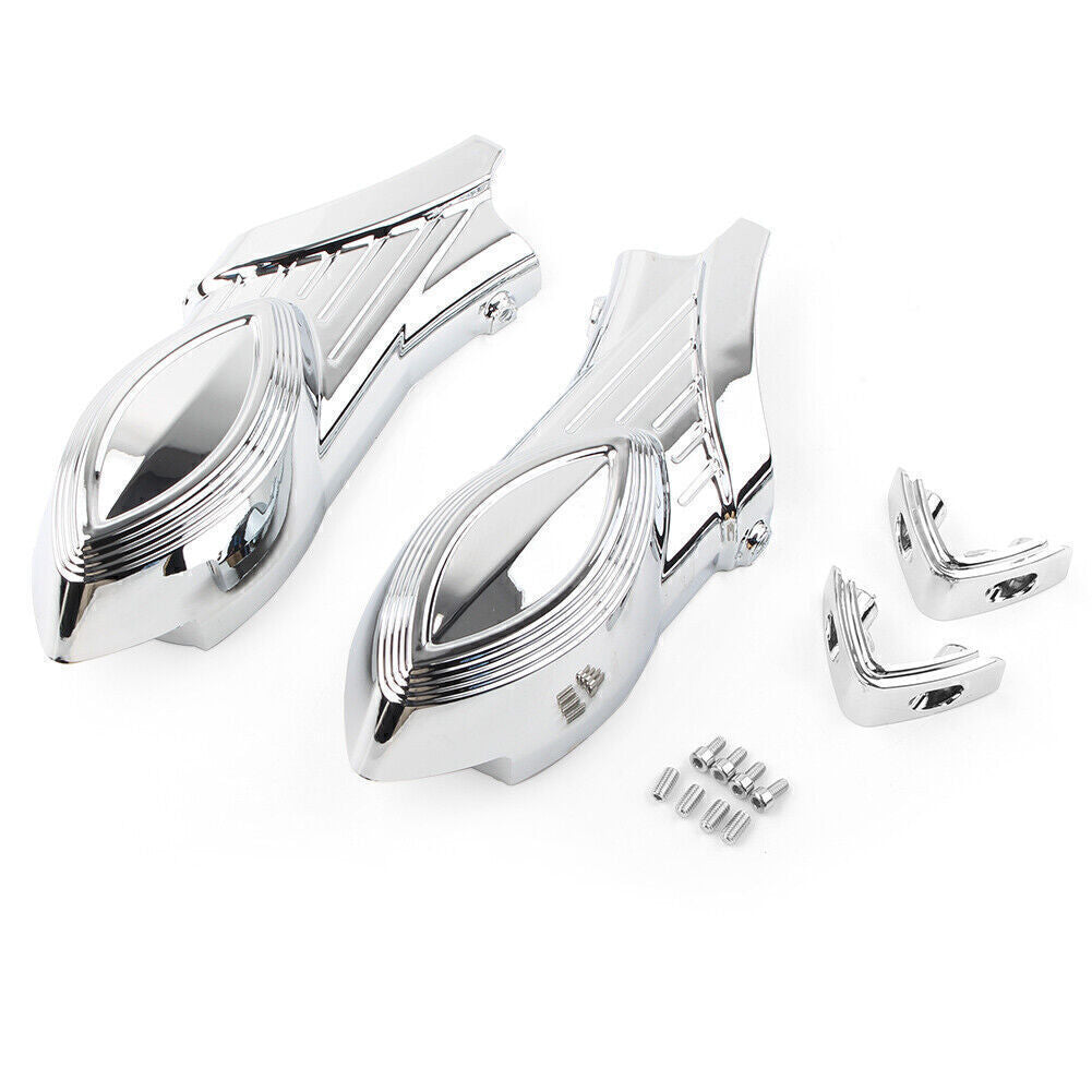 2pcs Rear Swingarm Axle Bolt Covers ABS Chrome Fit Indian Scout Models 2015-2016