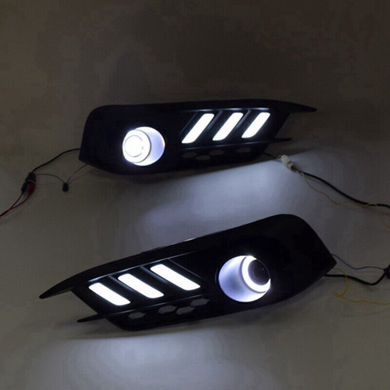 Applicable to 2016-2018 for Honda for Civic DRL LED Daytime Running Lights, Fog Lights, and Turn Signals