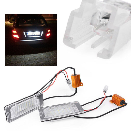 for VW Touran Touareg Polo for Jetta 2011-2012 2x LED Error License Plate Light
