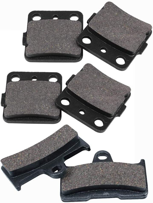 Brake Pads Front Rear for Yamaha YFM 660 Grizzly 660 4x4 YFM660FAHW YFM660FG