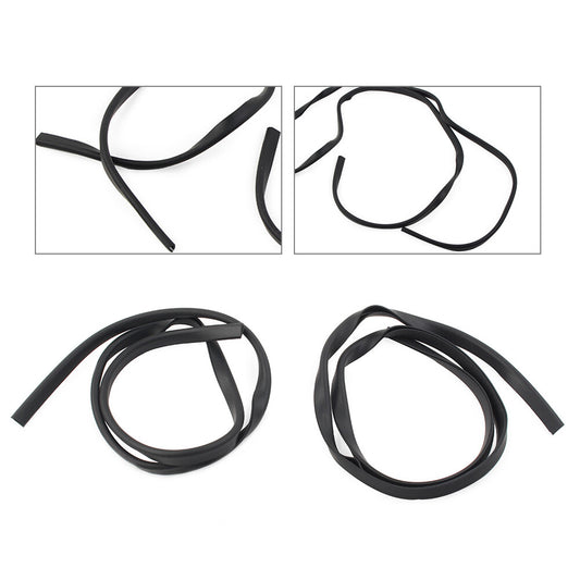 2x 31.9 Inner Fairing Trim Seal for Harley Touring Electra Street Glide Black