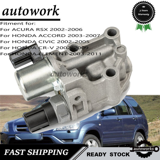 VTEC Solenoid Spool Valve W/Oil Pressure Sensor Filter for Honda CRV Accord CR-V