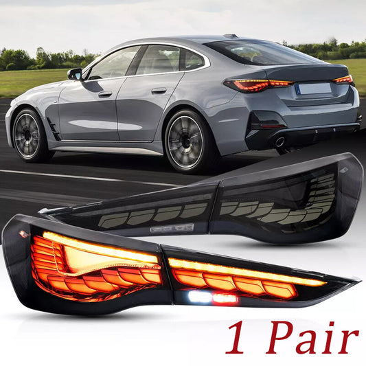 For 2020-24 for BMW 4 Series G22 G23 G26 W/Startup Animiation VLAND OLED Tail Lights
