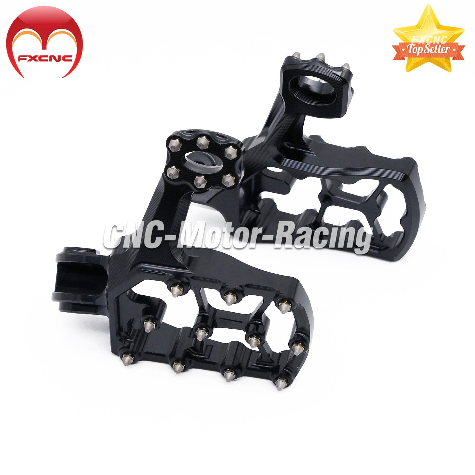 Suitable for KTM 250SX 1998 - 2016 and 150-300XC 2006 - 2016 CNC extended foot spikes and footrest spikes.
