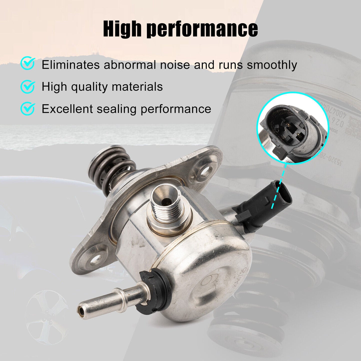 1x 2017-2019 High Pressure Pump 35320-2B250 for Hyundai Sonata for Kia Soul Rio 1.6L