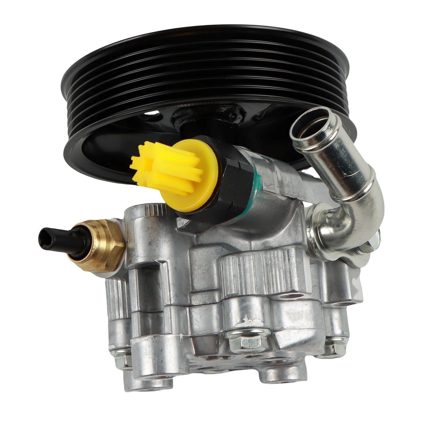 Aluminum Power Steering Pump w/ Pulley 44310-33150 for Toyota for Camry 2002-2009