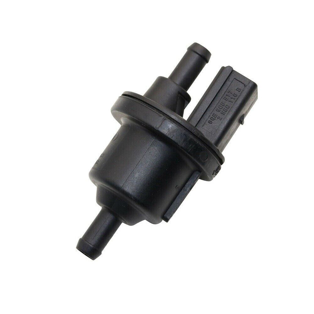6QE906517 Steam canister cleaning valve suitable for Audi A3, for A4 , for A6 , for A8 , for Volkswagen Beetle, for Golf , and for Jetta .