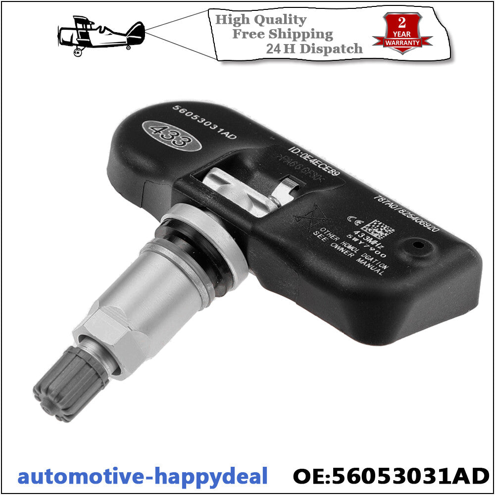 2X TPMS Tire Pressure Monitoring Sensor 56053031AD for Chrysler 200 300 for Dodge