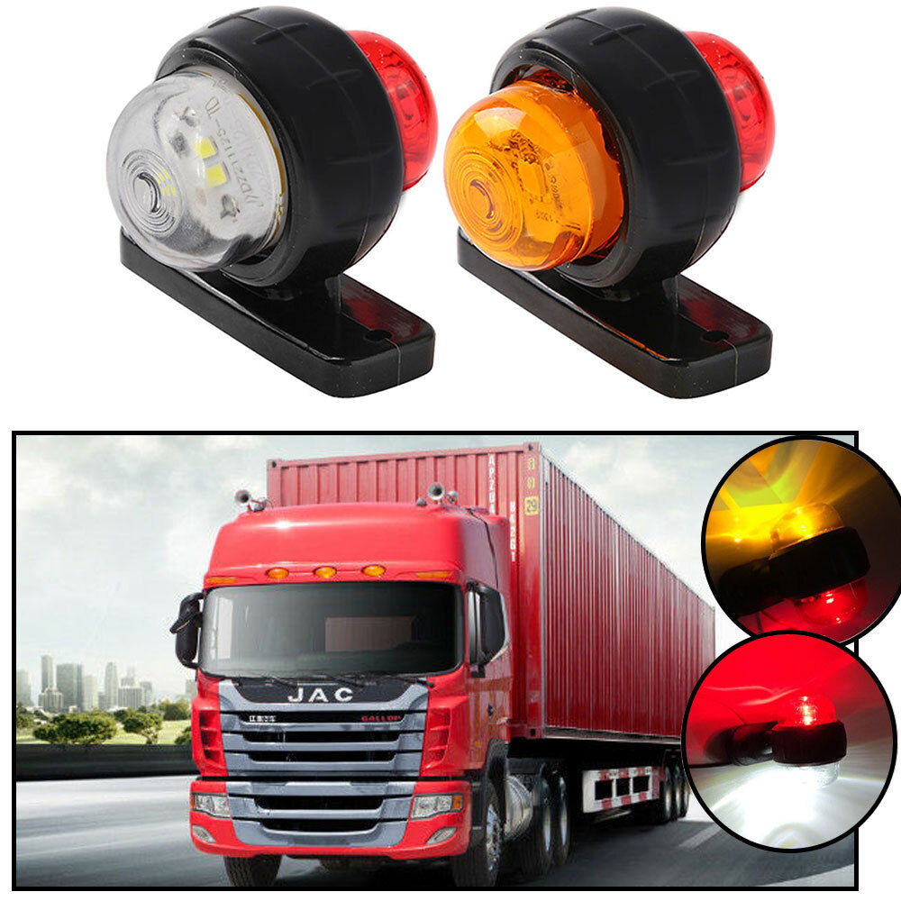 Trailer Lights 12V/24V LED Side Marker Light Assemblies For Truck Lamp