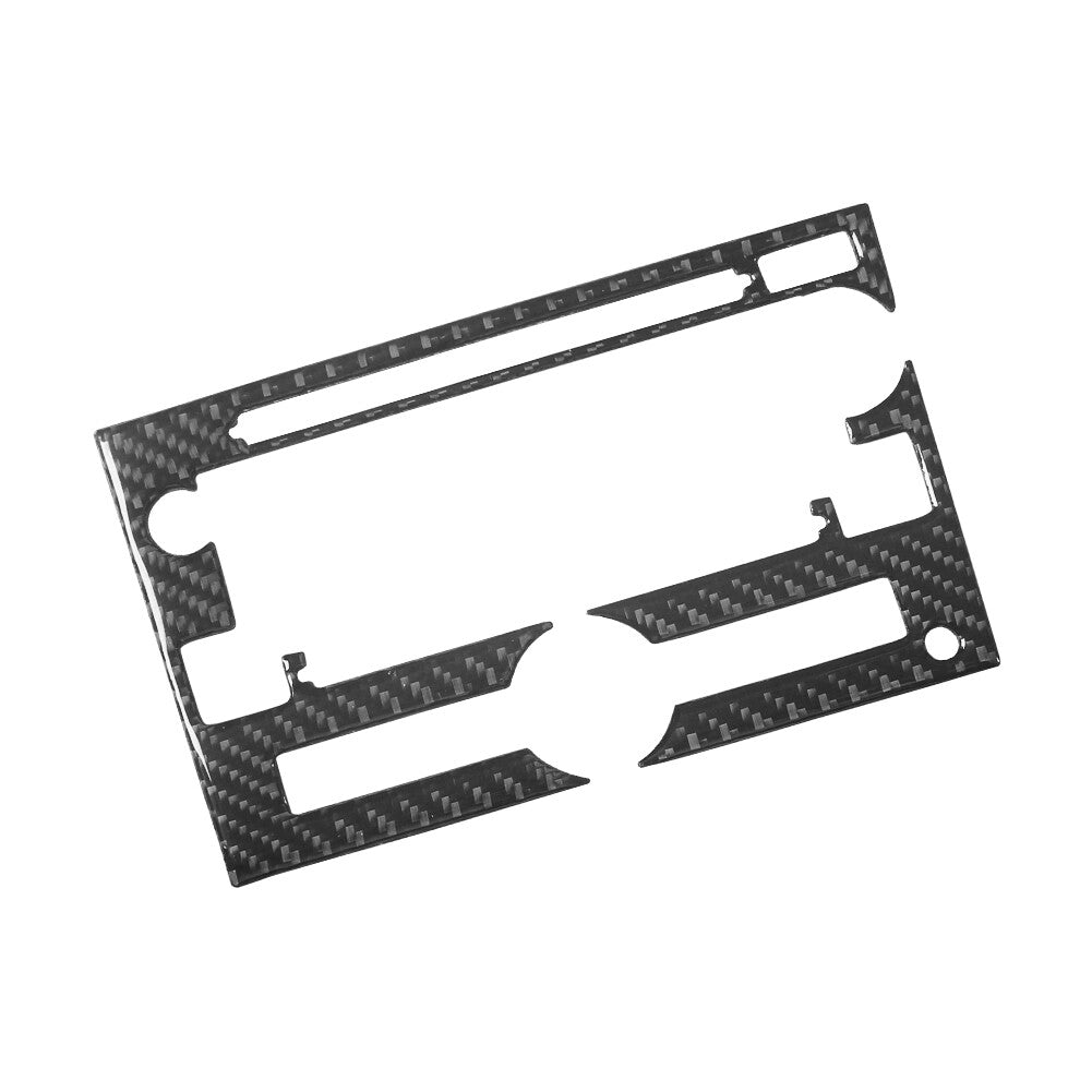Carbon Fiber With CD Player & DVD Frame Trim For Silverado/tahoe/ for sierra 2007-14