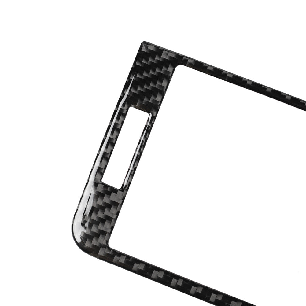 Carbon fiber central ventilation outlet cover trim for BMW 3 Series E46 1998-05