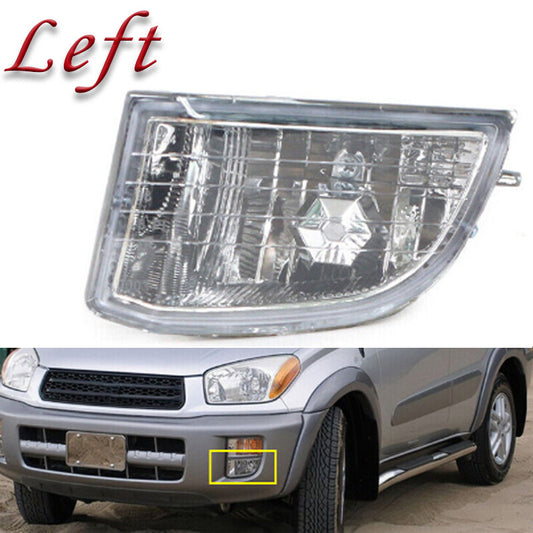 Applicable to for Toyota Rav 4 2001-2003, front bumper fog light/driving light, left side without bulb