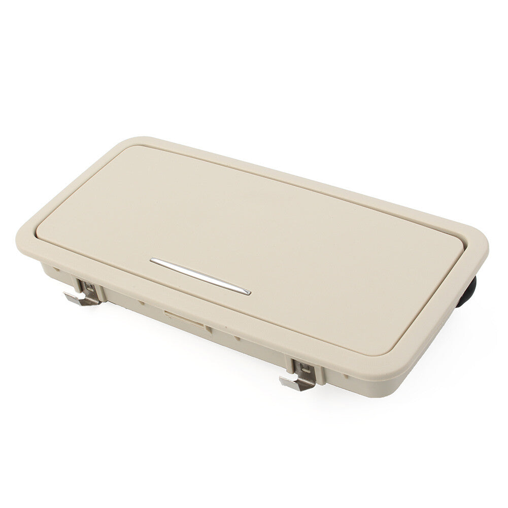 Fits for Jaguar XJ 2010-2019 Beige Rear Row Vanity Mirror Makeup Mirror With Lights