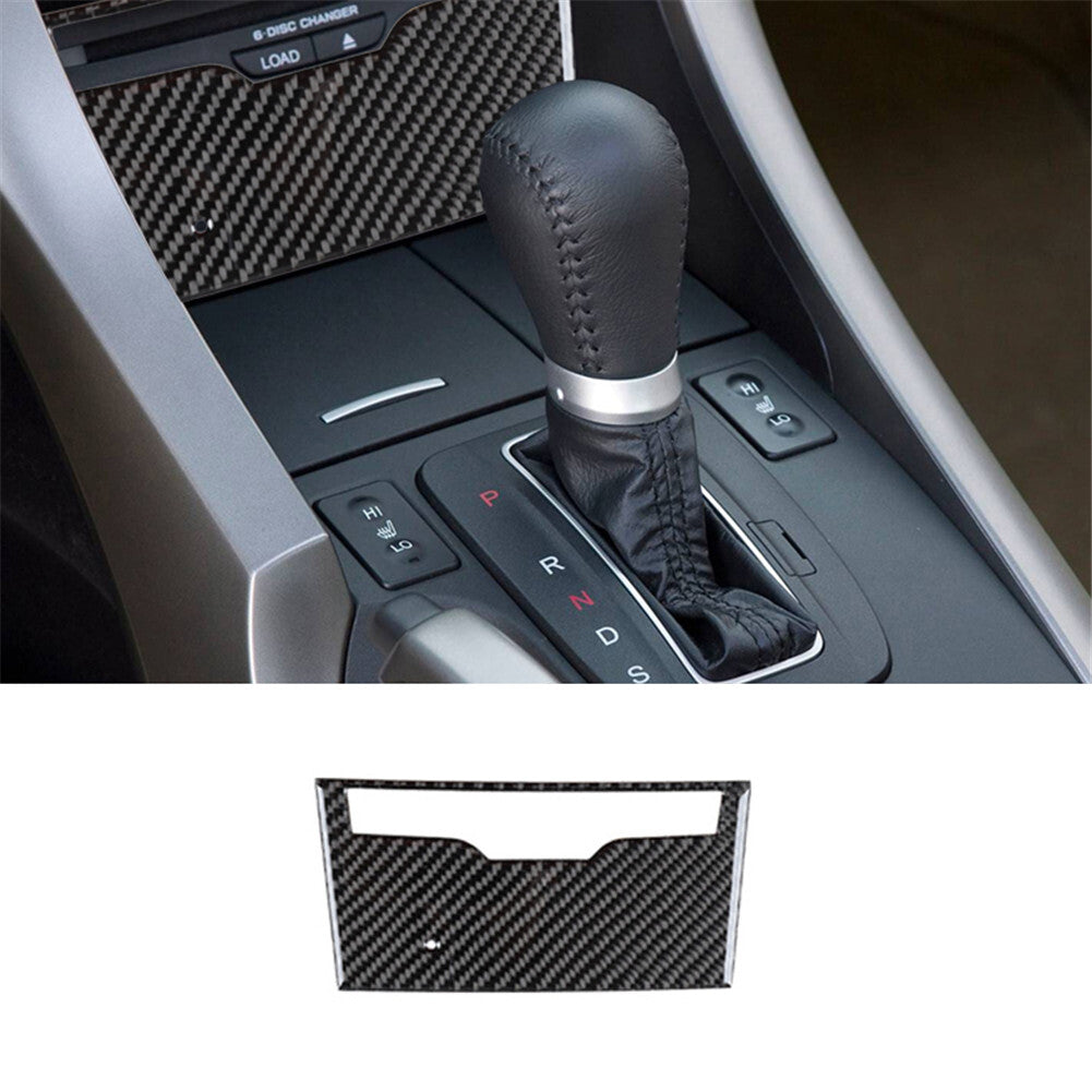 Carbon Fiber Below Climate Control Cover Trim for Acura TSX Type B 2009-2014