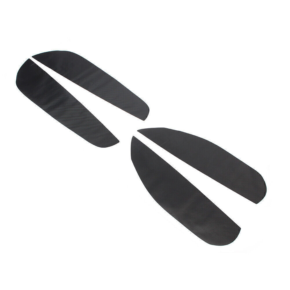 4 Pcs Car Door Anti Kick Pad Protection Cover Trims for BMW F34 2013-2018 Black