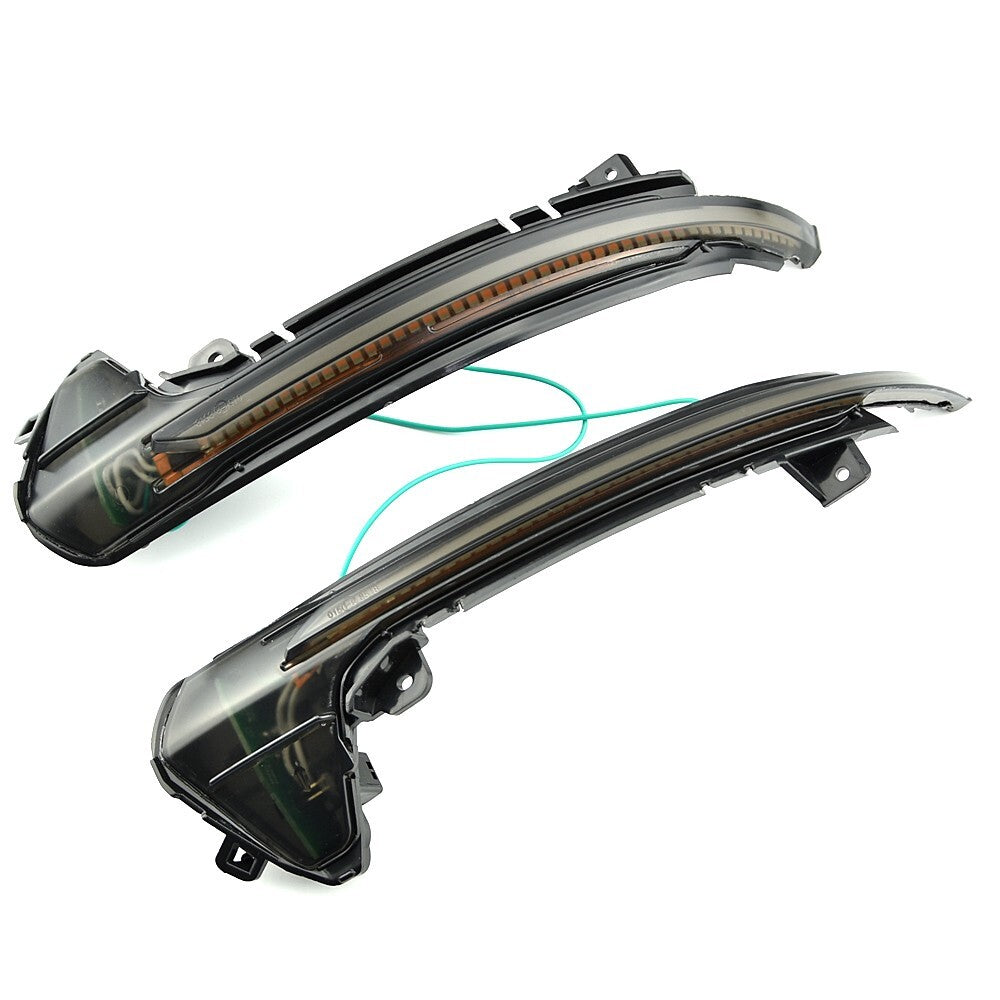 2pcs Dynamic LED Turn Signal Lamp Wing Side Mirror Light for Audi A6 C7 4G S6