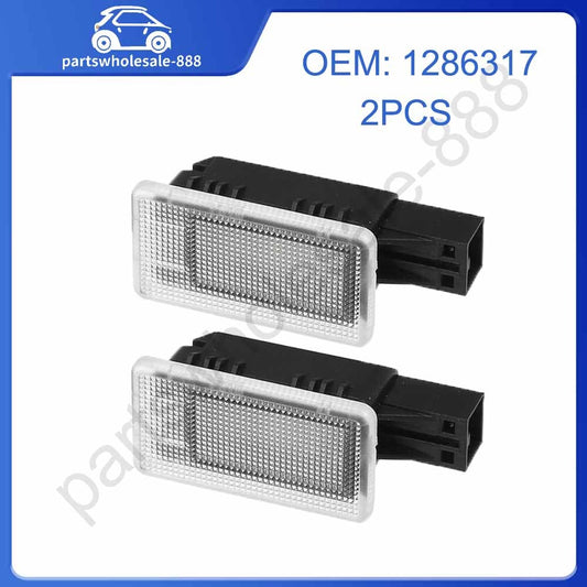 2-Pack Car LED Door Courtesy Footwell Lights 1286317 for Volvo S60 2011-2016