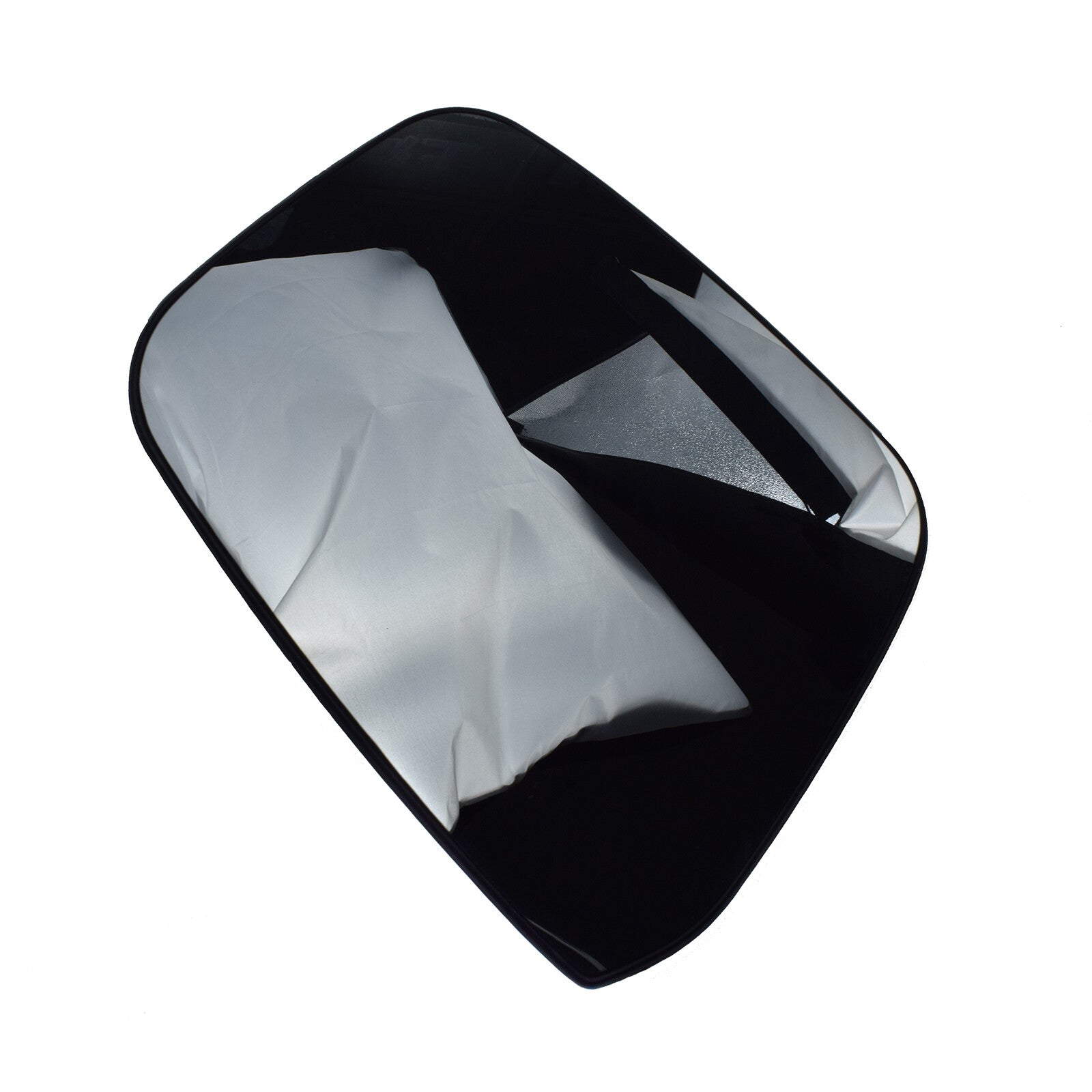 Heated mirror glass for the left driver's side door is suitable for the for Nissan Navara D40. (05-14)