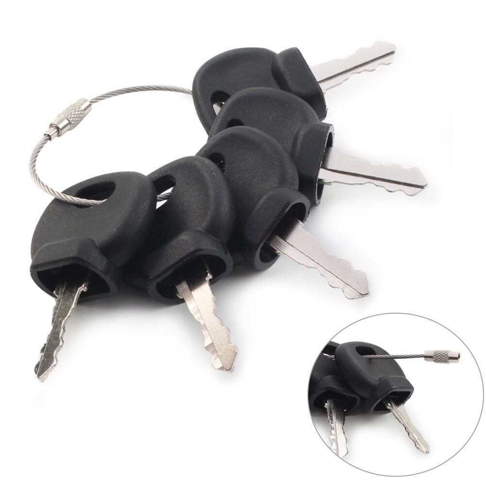 Ignition Keys 14707 14607 5755124 8035807 8U-9569 940451 For JCB Equipment 5pcs
