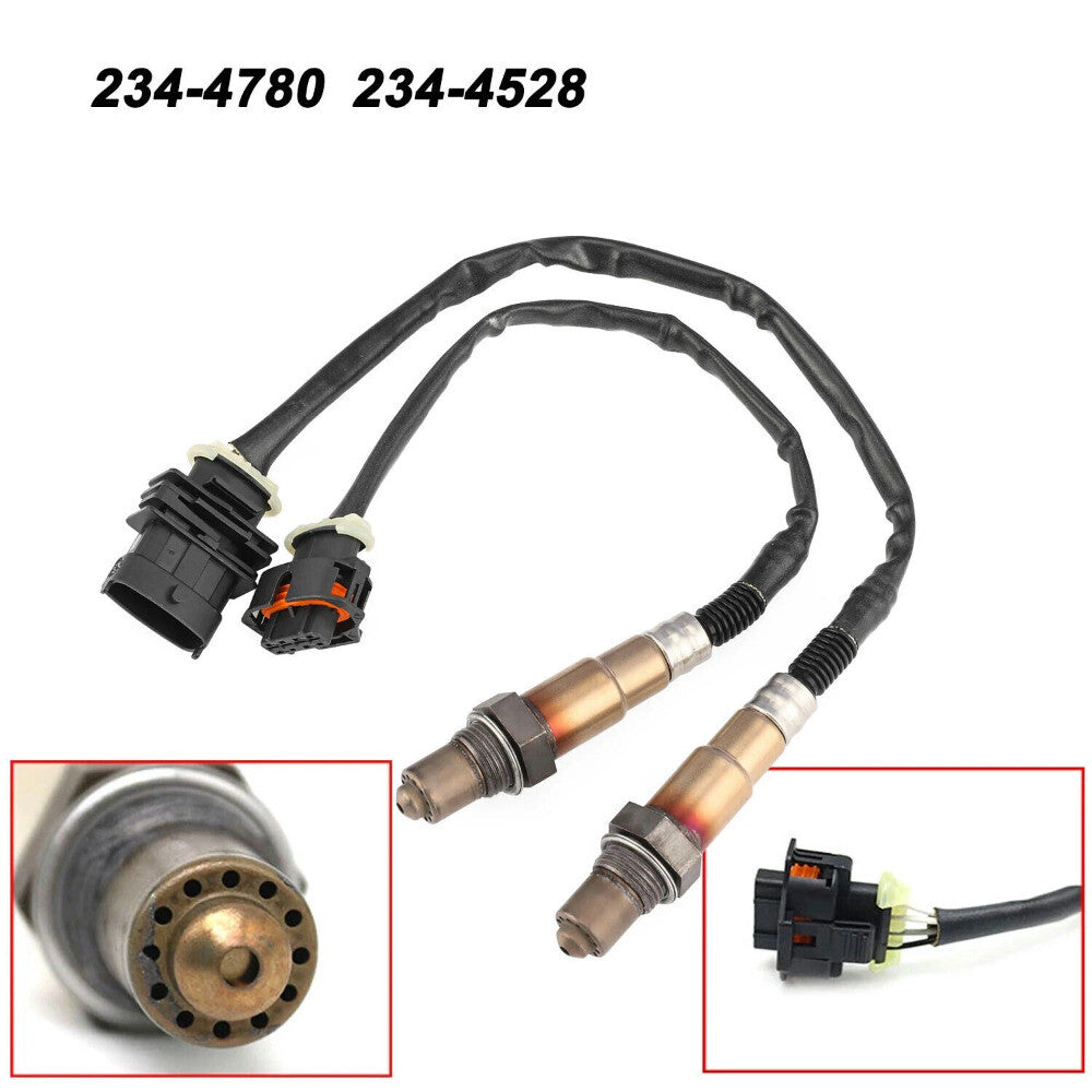 FOR 2011-2015 for CHEVROLET for CRUZE 1.4L 2PCS OXYGEN O2 SENSOR UPSTREAMDOWNSTREAM US
