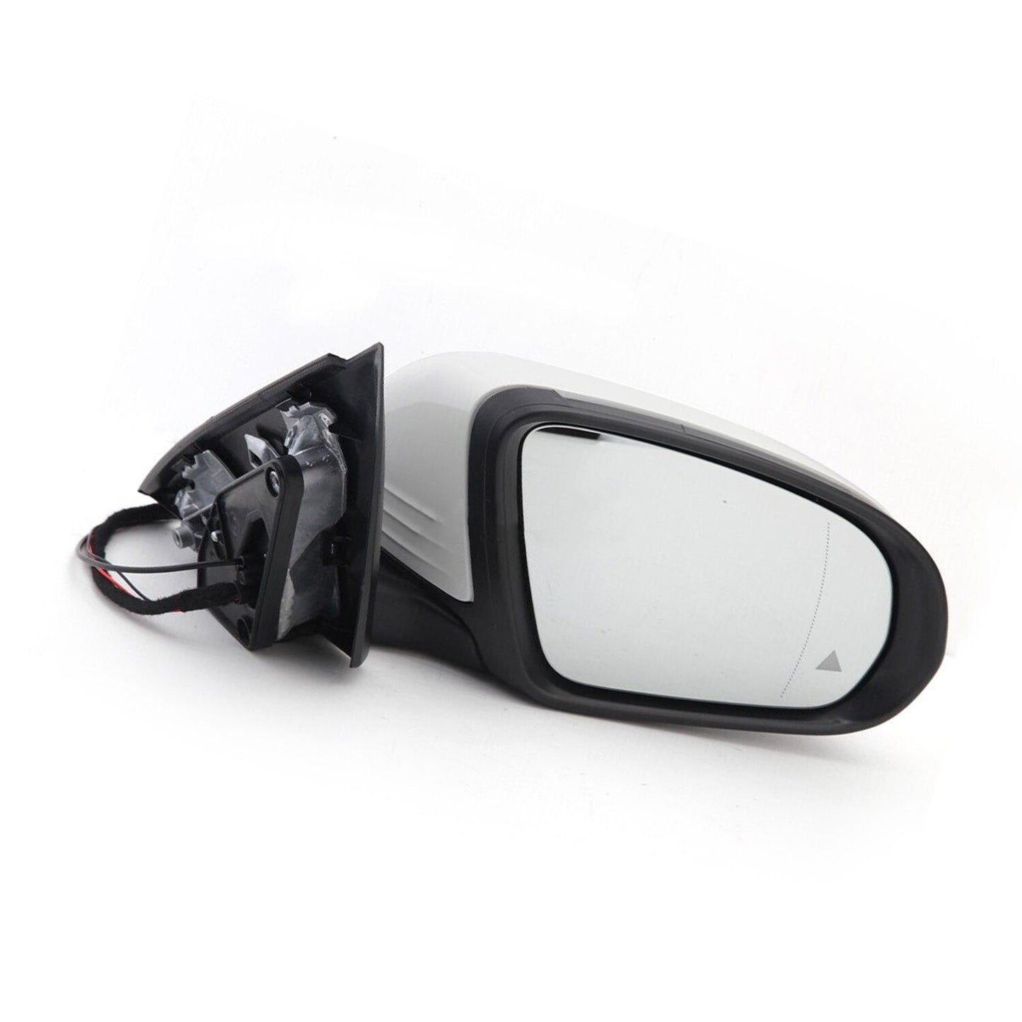 GLC Blind Spot Driver Left Side Mirror White 2538101416 for Mercedes-Benz X253