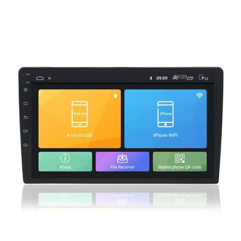 Auto 1 Din Stereo Radio Adjustable Android 8.1 10.1 Quad-core for RAM 1GB ROM 16GB
