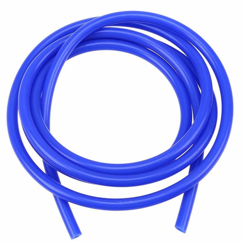 Bule 4mm Car Cooling System Vacuum Silicone Hose Line Pipe Tube Pipeline