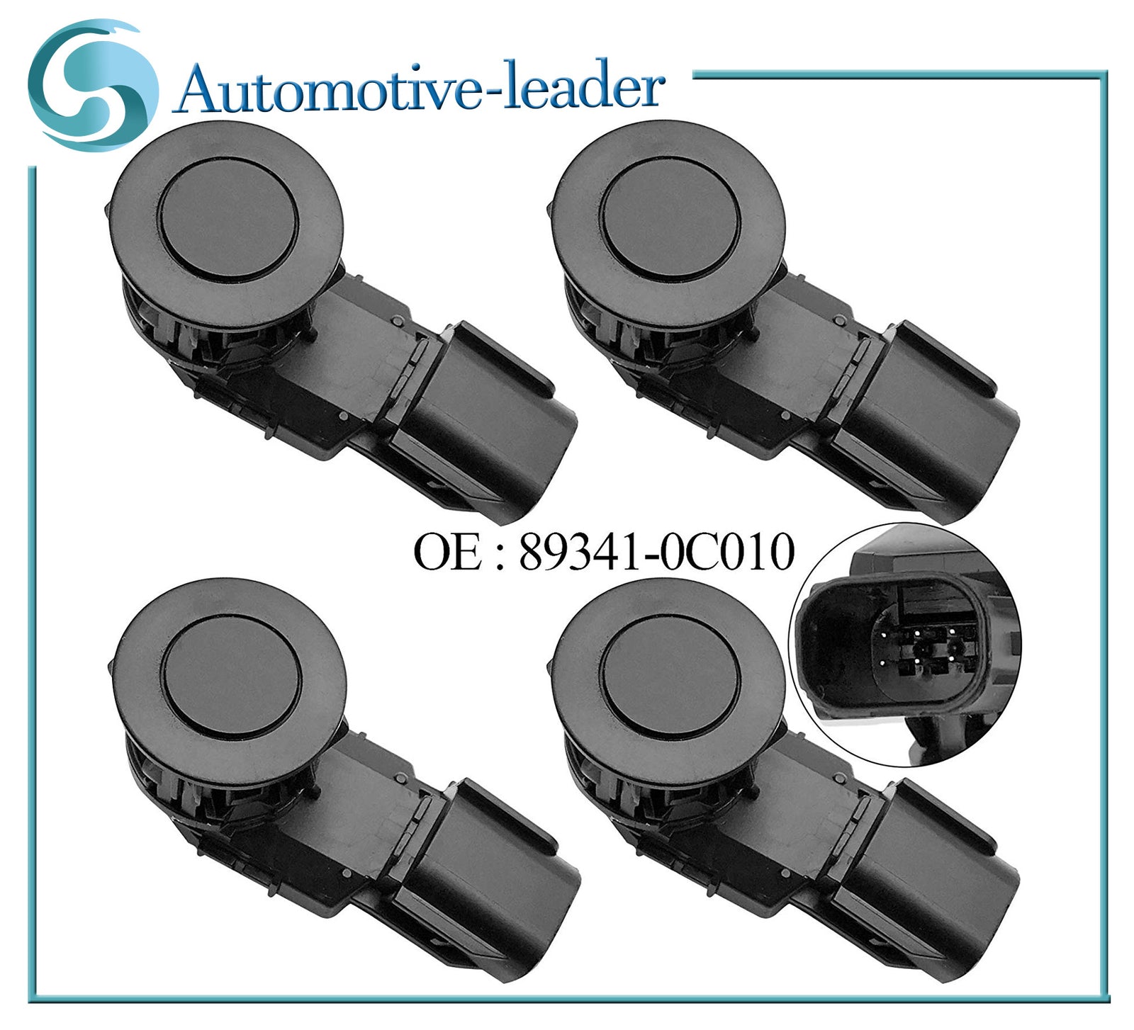 4X Bumper Parking Sensor for Toyota Tacoma 2015-2022 Tundra 2014-2021 893410C010
