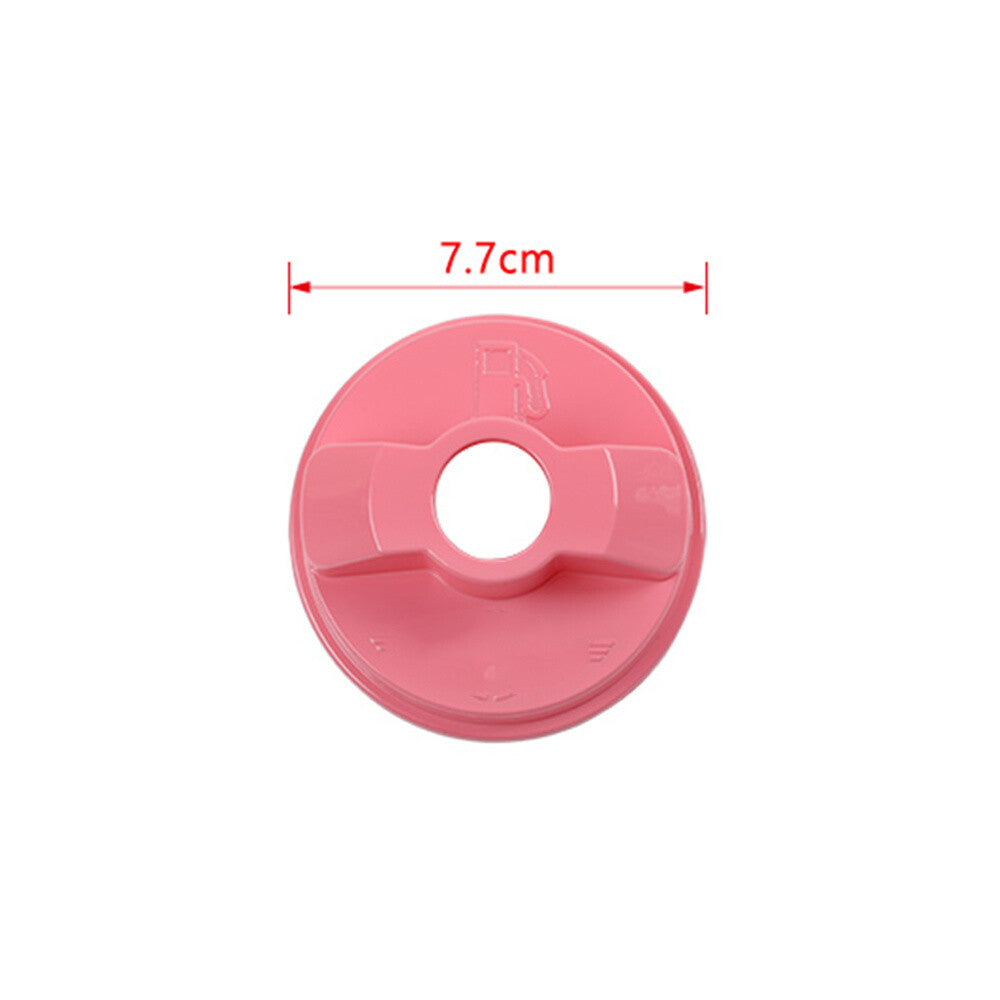Pink ABS Inner Fuel Tank Cap Door Gas Filler Cover for Jeep for Wrangler JK JL 2007+